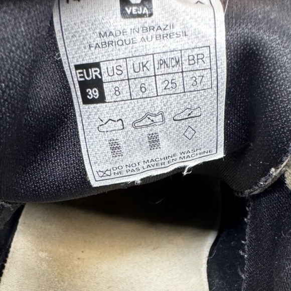 Veja Rio Branco Olive Green, Navy and Orange Shoes Size 8 - Picture 9 of 10